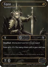 Fionn (Box Topper) - Genesis [Kickstarter] - Kryptik TCG card