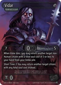 Vidar - Genesis [Kickstarter] - Kryptik TCG card