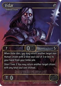 Vidar (Box Topper) - Genesis [Kickstarter] - Kryptik TCG card
