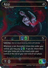 Azizi (Box Topper) - Genesis [Kickstarter] - Kryptik TCG card