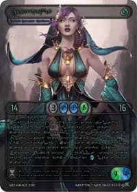 Juturna (Green Kryptik Language) - Genesis [Kickstarter] - Kryptik TCG card