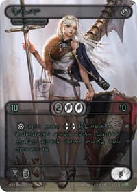 Helen (Green Kryptik Language) - Genesis [Kickstarter] - Kryptik TCG card