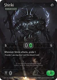 Shiriki - Genesis [Kickstarter] - Kryptik TCG card