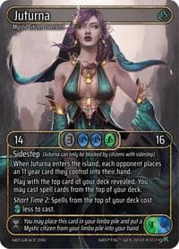 Juturna (Box Topper) - Genesis [Kickstarter] - Kryptik TCG card