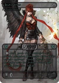 Ravana (Green Kryptik Language) - Genesis [Kickstarter] - Kryptik TCG card
