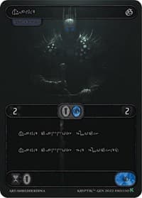Einar (Silver Kryptik Language) - Genesis [Kickstarter] - Kryptik TCG card