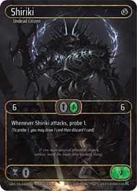 Shiriki (Box Topper) - Genesis [Kickstarter] - Kryptik TCG card