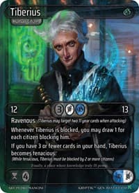 Tiberius - Genesis [Kickstarter] - Kryptik TCG card