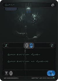 Einar (Green Kryptik Language) - Genesis [Kickstarter] - Kryptik TCG card