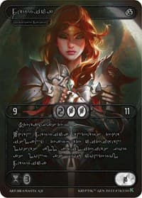 Ferrica (Silver Kryptik Language) - Genesis [Kickstarter] - Kryptik TCG card