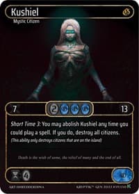 Kushiel (Box Topper) - Genesis [Kickstarter] - Kryptik TCG card