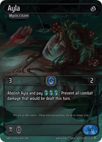 Ayla - Genesis [Kickstarter] - Kryptik TCG card