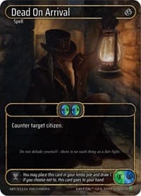 Dead On Arrival (Box Topper) - Genesis [Kickstarter] - Kryptik TCG card
