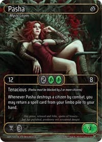 Pasha (Box Topper) - Genesis [Kickstarter] - Kryptik TCG card