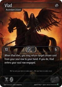 Vlad - Genesis [Kickstarter] - Kryptik TCG card