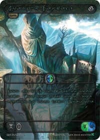Soaring Cascade (Green Kryptik Language) - Genesis [Kickstarter] - Kryptik TCG card