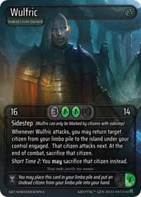 Wulfric - Genesis [Kickstarter] - Kryptik TCG card