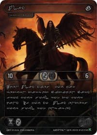 Vlad (Silver Kryptik Language) - Genesis [Kickstarter] - Kryptik TCG card