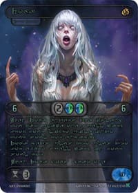 Roza (Green Kryptik Language) - Genesis [Kickstarter] - Kryptik TCG card