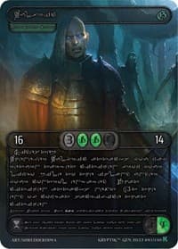 Wulfric (Silver Kryptik Language) - Genesis [Kickstarter] - Kryptik TCG card