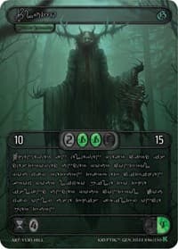 Pluto (Silver Kryptik Language) - Genesis [Kickstarter] - Kryptik TCG card