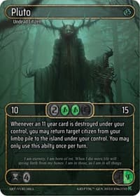 Pluto (Box Topper) - Genesis [Kickstarter] - Kryptik TCG card