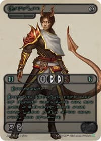 Kensley (Green Kryptik Language) - Genesis [Kickstarter] - Kryptik TCG card