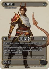 Kensley (Box Topper) - Genesis [Kickstarter] - Kryptik TCG card
