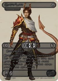 Kensley (Silver Kryptik Language) - Genesis [Kickstarter] - Kryptik TCG card