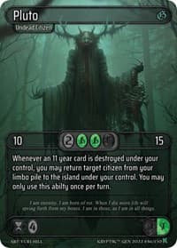 Pluto - Genesis [Kickstarter] - Kryptik TCG card