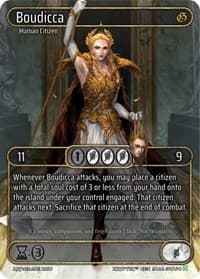 Boudicca (Box Topper) - Genesis [Kickstarter] - Kryptik TCG card