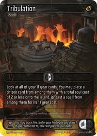 Tribulation - Genesis [Kickstarter] - Kryptik TCG card