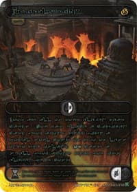 Tribulation (Green Kryptik Language) - Genesis [Kickstarter] - Kryptik TCG card
