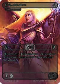 Felicity (Green Kryptik Language) - Genesis [Kickstarter] - Kryptik TCG card