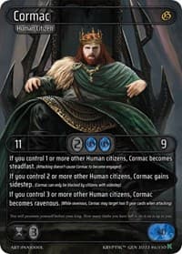 Cormac - Genesis [Kickstarter] - Kryptik TCG card