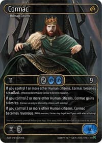 Cormac (Box Topper) - Genesis [Kickstarter] - Kryptik TCG card