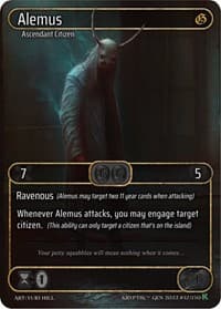 Alemus (Box Topper) - Genesis [Kickstarter] - Kryptik TCG card