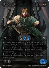 Cormac (Silver Kryptik Language) - Genesis [Kickstarter] - Kryptik TCG card