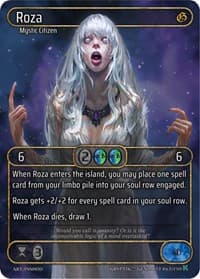 Roza (Box Topper) - Genesis [Kickstarter] - Kryptik TCG card