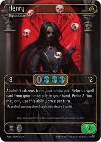 Henry (Box Topper) - Genesis [Kickstarter] - Kryptik TCG card