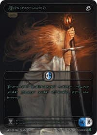 Embersword (Green Kryptik Language) - Genesis [Kickstarter] - Kryptik TCG card
