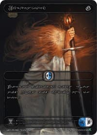Embersword (Silver Kryptik Language) - Genesis [Kickstarter] - Kryptik TCG card