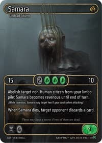 Samara (Box Topper) - Genesis [Kickstarter] - Kryptik TCG card