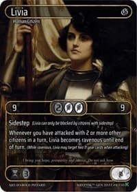 Livia (Box Topper) - Genesis [Kickstarter] - Kryptik TCG card