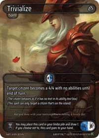 Trivialize - Genesis [Kickstarter] - Kryptik TCG card