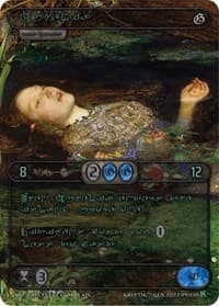Ophelia (Green Kryptik Language) - Genesis [Kickstarter] - Kryptik TCG card