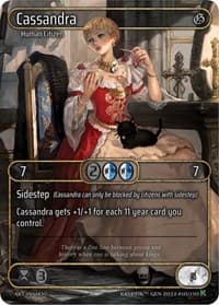 Cassandra (Box Topper) - Genesis [Kickstarter] - Kryptik TCG card