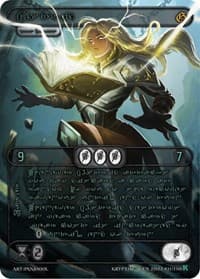 Astrid (Green Kryptik Language) - Genesis [Kickstarter] - Kryptik TCG card