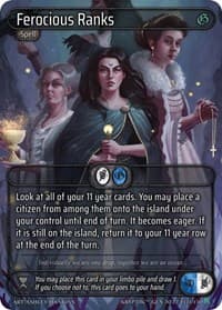 Ferocious Ranks - Genesis [Kickstarter] - Kryptik TCG card