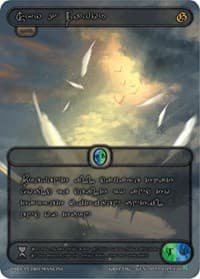Sky's Favor (Silver Kryptik Language) - Genesis [Kickstarter] - Kryptik TCG card